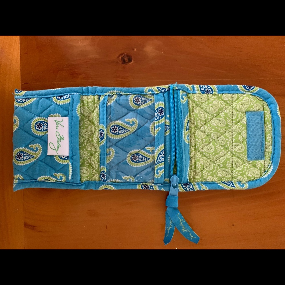 Vera Bradley Bermuda Blue Wallet - Picture 3 of 4